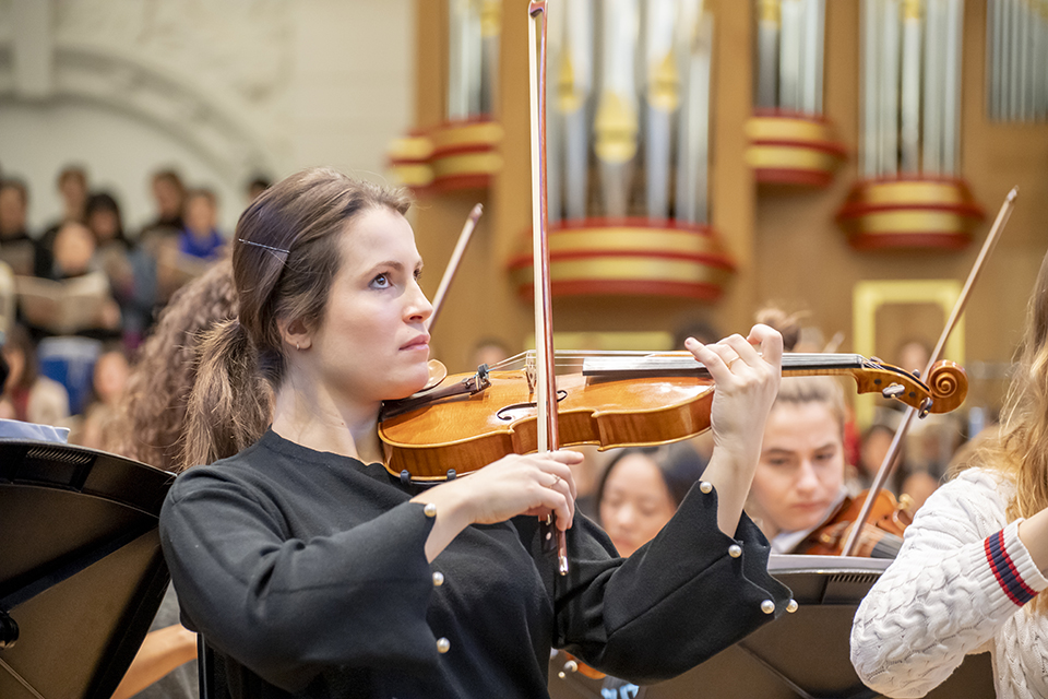 RCM musicians selected for London Philharmonic Orchestra schemes to prepare for profession